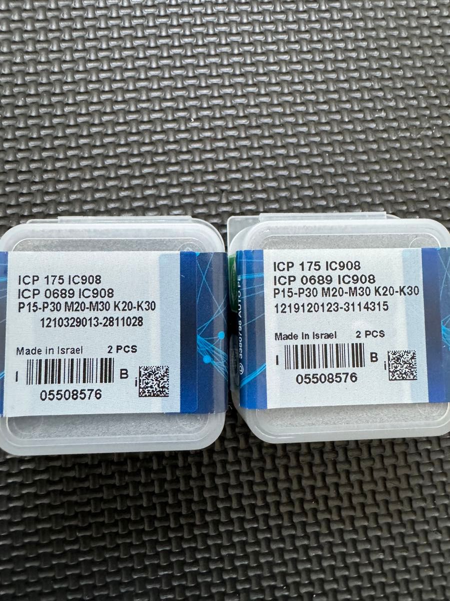 イスカル スモウカム ICP 175 IC908(2個入)×2 新品未使用