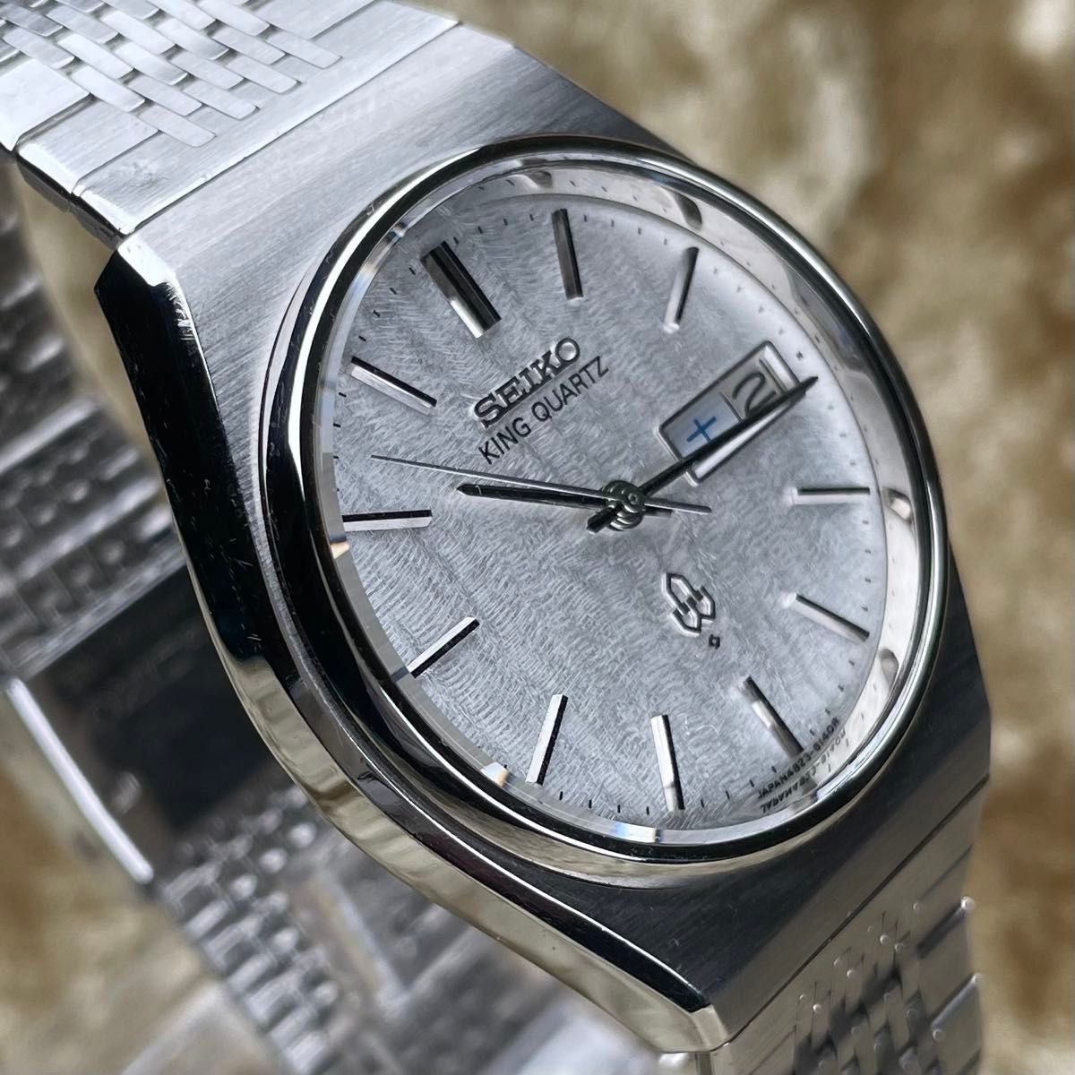 ビンテージ 精工舎 SEIKO セイコー キングクォーツ 希少 白樺 ビンテージ 精工舎 SEIKO セイコー キングクォーツ 希少 白樺