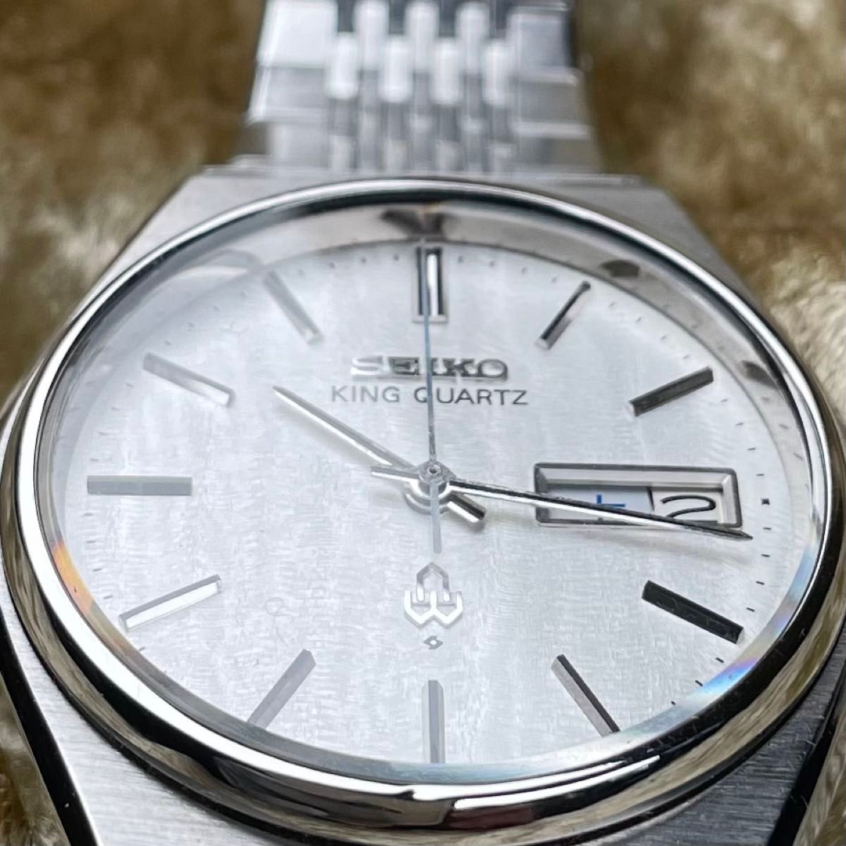 ビンテージ 精工舎 SEIKO セイコー キングクォーツ 希少 白樺 ビンテージ 精工舎 SEIKO セイコー キングクォーツ 希少 白樺