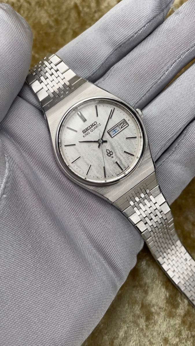 ビンテージ 精工舎 SEIKO セイコー キングクォーツ 希少 白樺 ビンテージ 精工舎 SEIKO セイコー キングクォーツ 希少 白樺