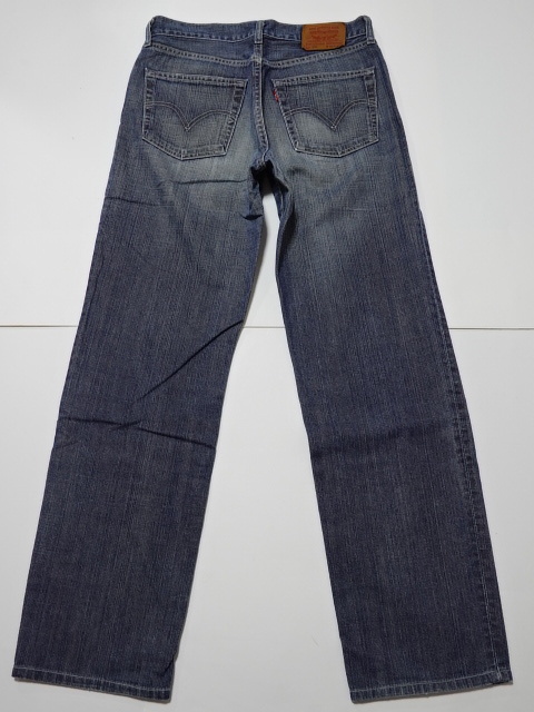 ●リーバイス LEVIS デニム 502 革パッチ W32 ●0513●_画像3