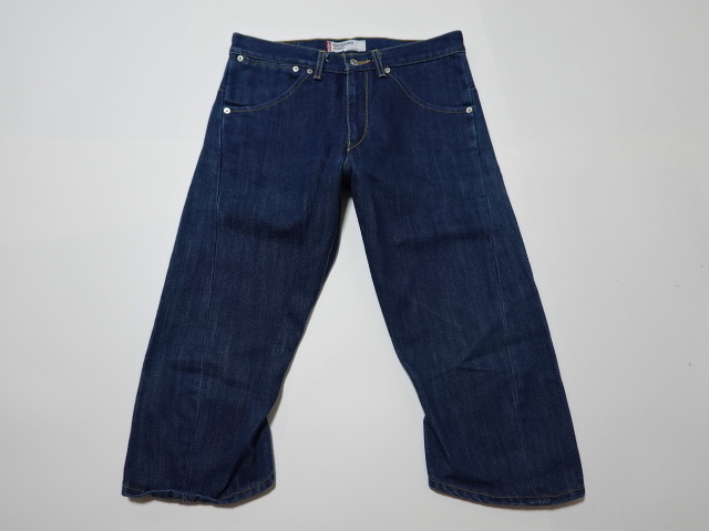 ●リーバイス LEVIS Engineered Jeans リーバイスエンジニアドジーンズ デニム L ７分丈 ●0505●_画像1