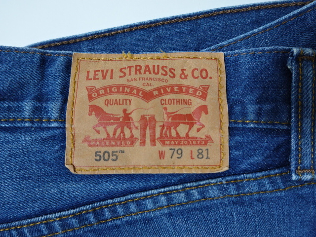 ●リーバイス LEVIS デニム 505 W79L81 W31L32 ●0511●_画像2