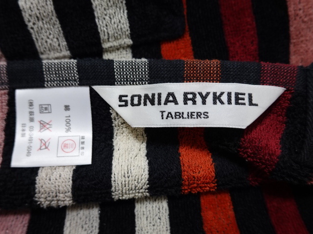 ●ソニアリキエル　SONIA RYKIEL TABLIERS エプロン ●0520●_画像2