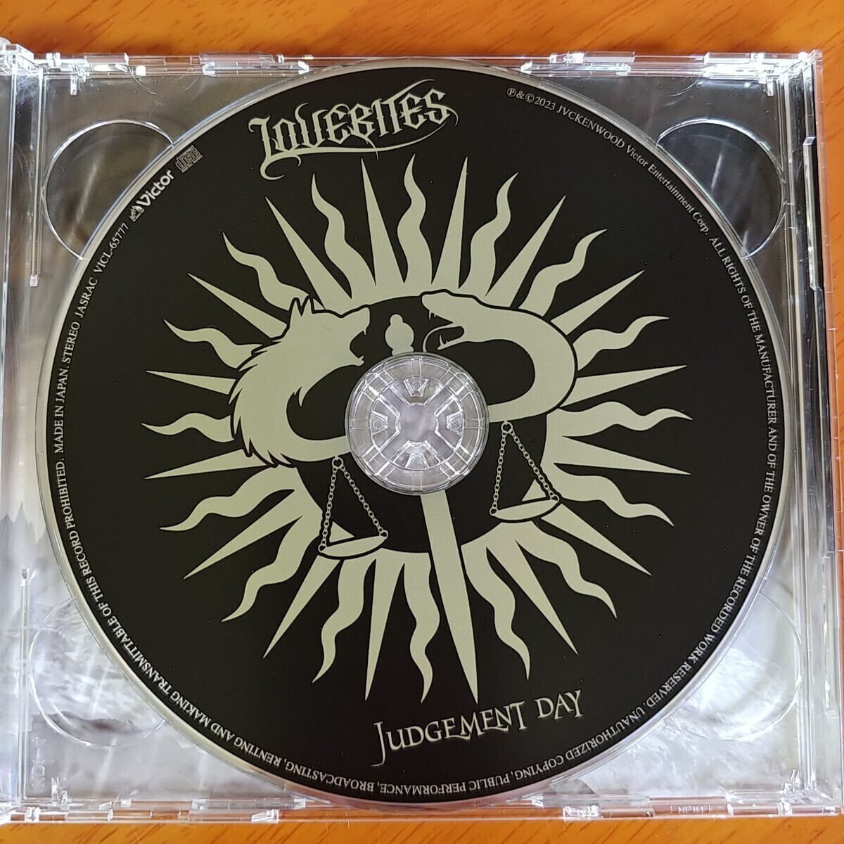 ＜生産限定盤C＞ Judgement Day / ジャッジメント・デイ　LOVEBITES / ラヴバイツ　CD2枚組_画像4