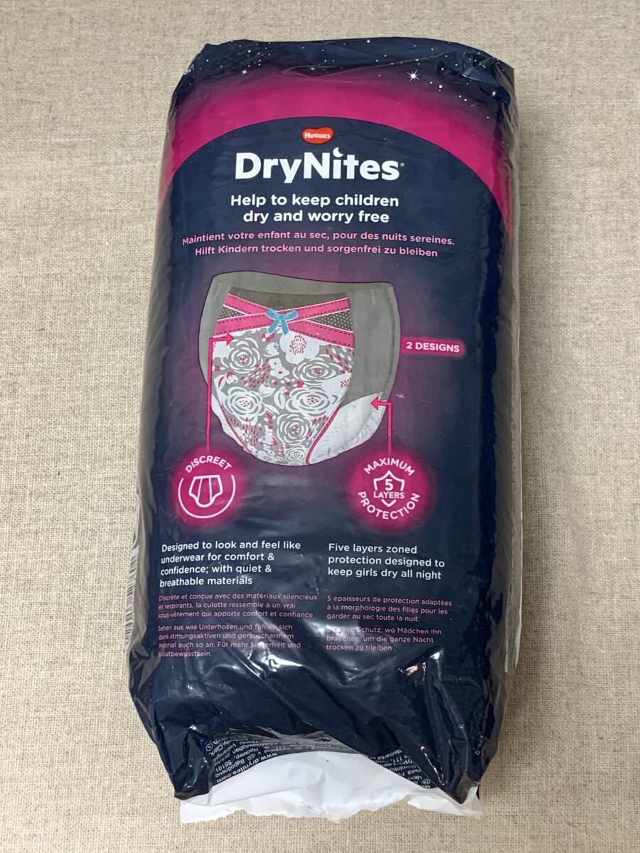 [ free shipping ]DryNites pyjamas pants to8~15 -years old 27~57Kg 9 sheets entering unused for girl 2