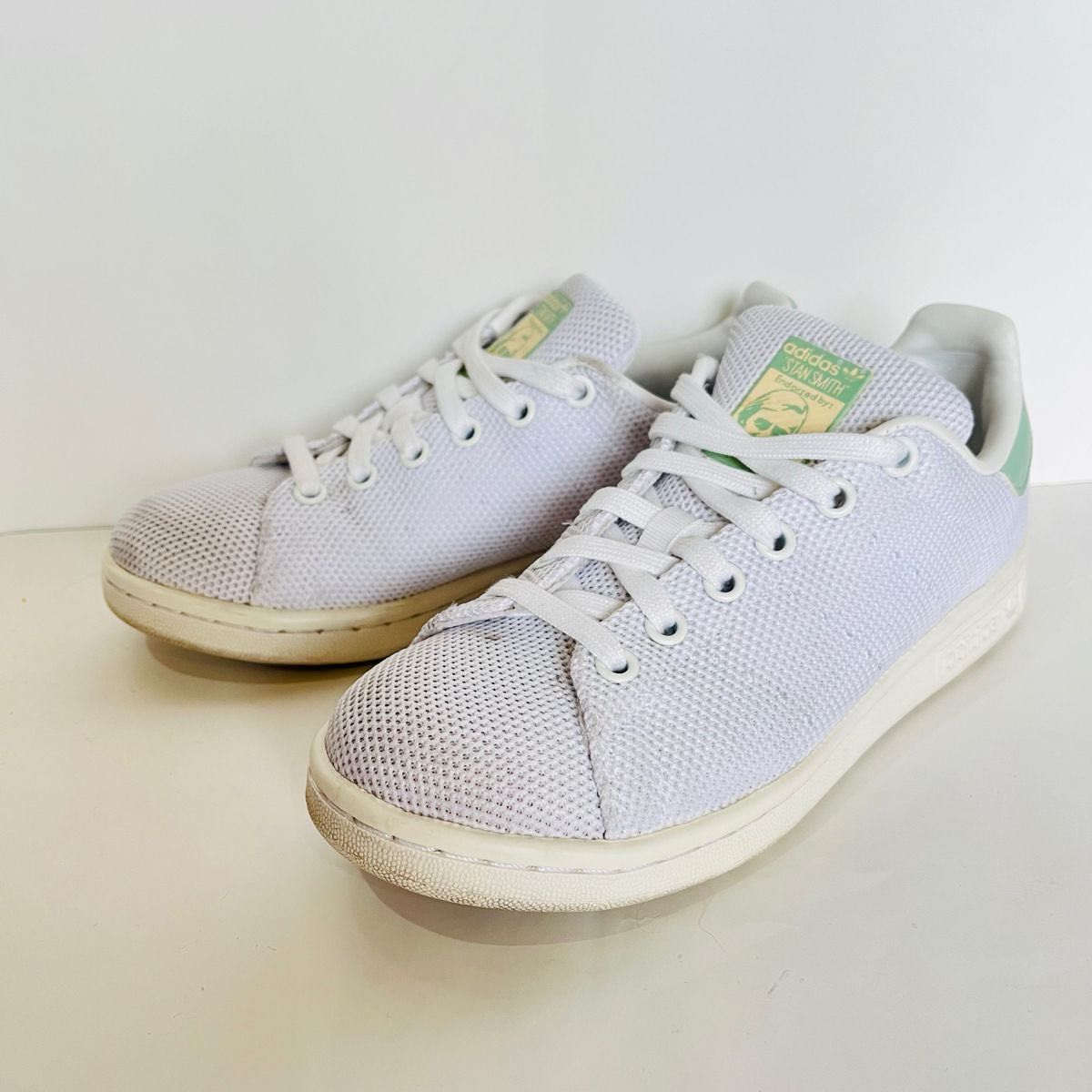 adidas STANSMITH W 白 メッシュ アディダス スタンスミス スニーカー ホワイト