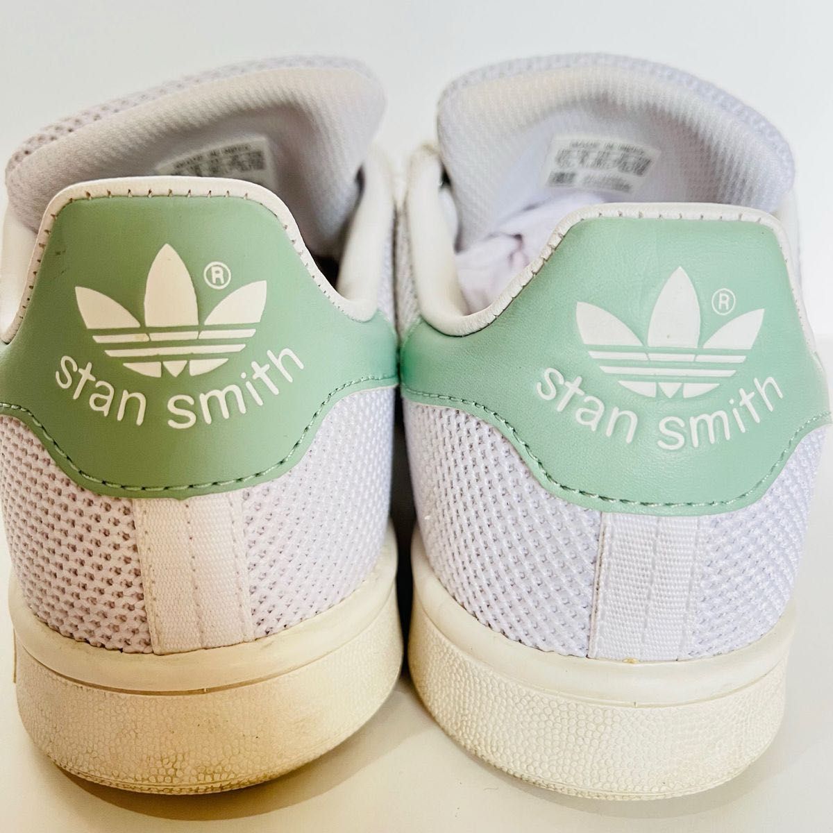 adidas STANSMITH W 白 メッシュ アディダス スタンスミス スニーカー ホワイト