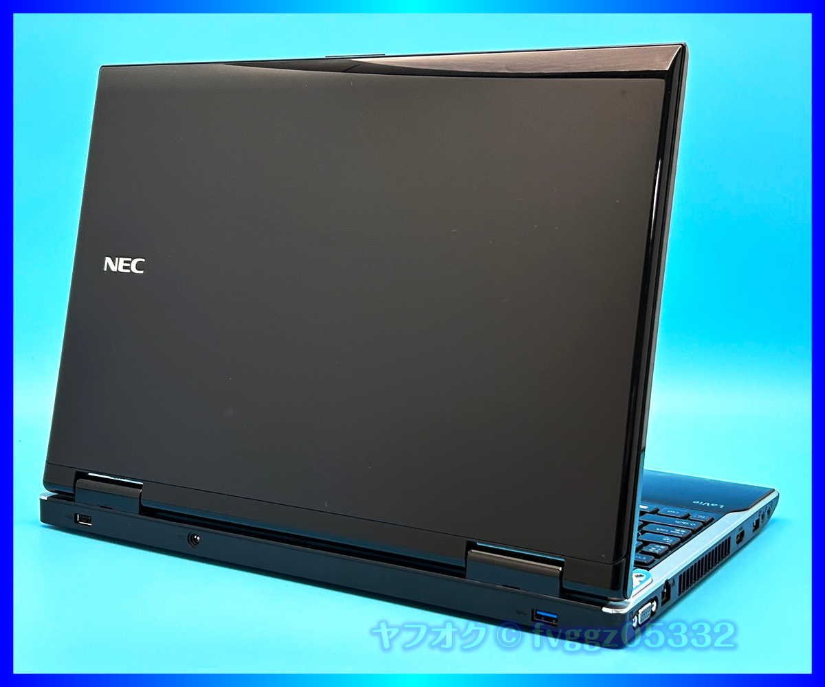NEC Core i7 Windows 11 SSD 新品 1000GB +外付HDD 1TB 大容量メモリー 16GB ブラック Office2021 Webカメラ ノートパソコン LL750/Lの画像5
