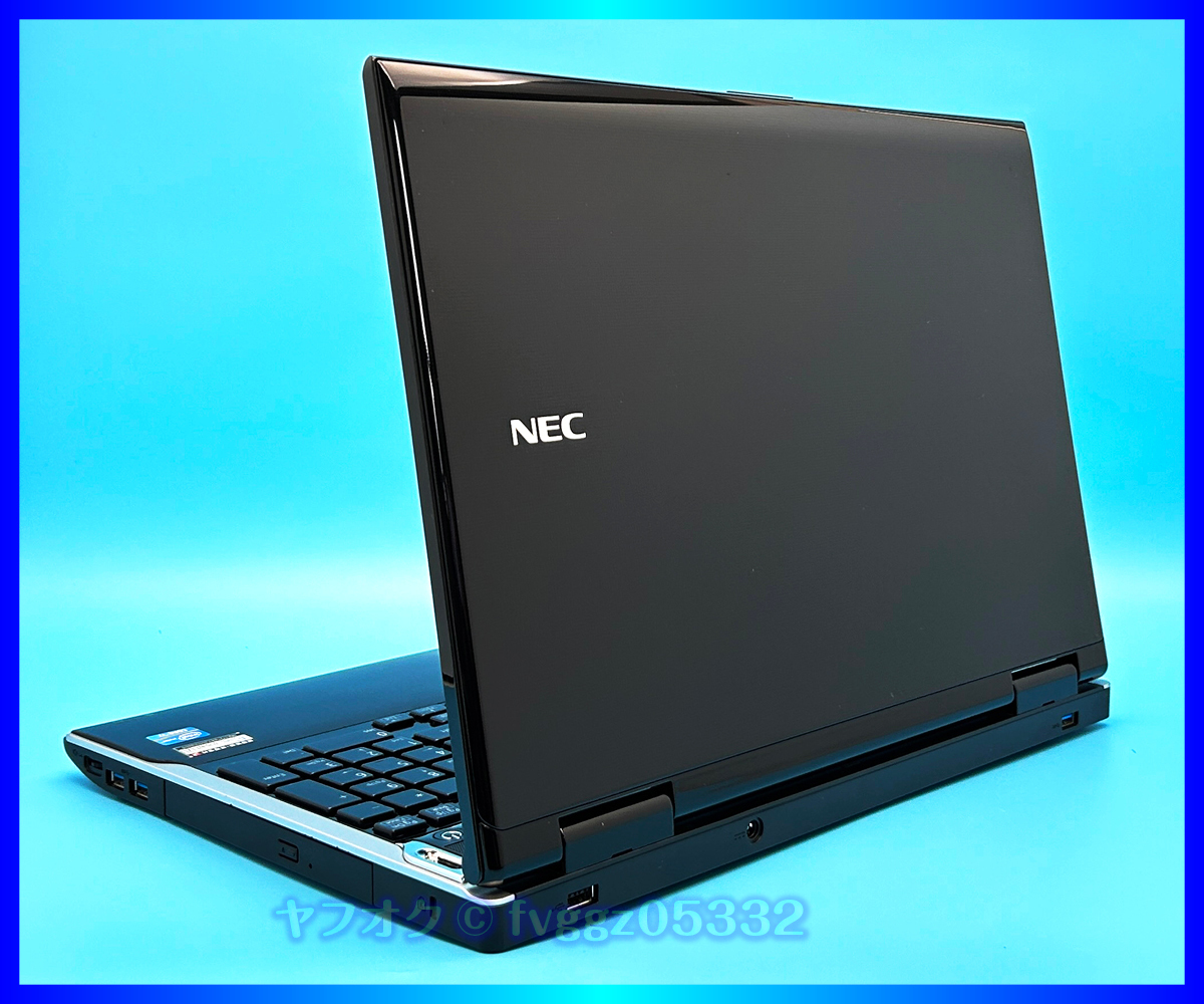 NEC Core i7 Windows 11 SSD 新品 1000GB +外付HDD 1TB 大容量メモリー 16GB ブラック Office2021 Webカメラ ノートパソコン LL750/Lの画像6