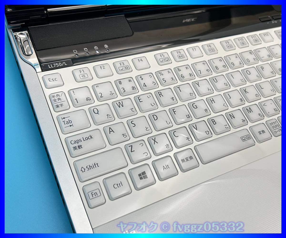 NEC Core i7 Windows 11 SSD 新品 1000GB +外付HDD 1TB 大容量メモリー 16GB きれいなホワイト Office2021 Webカメラ ノートパソコンの画像4