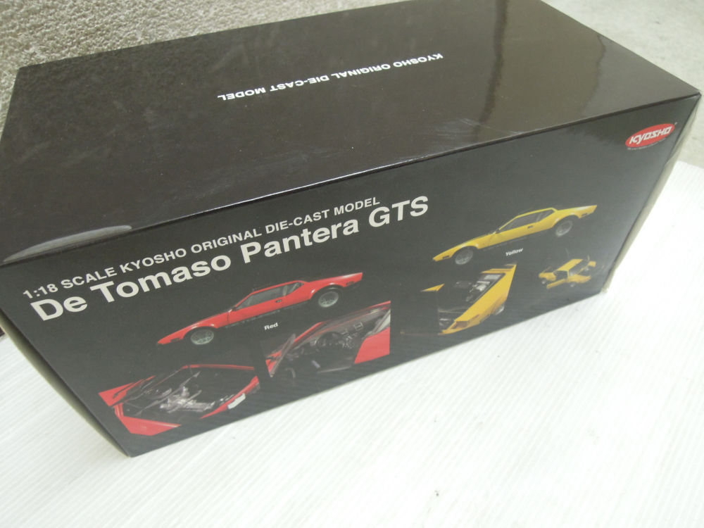 2150) Kyosho 京商 1/18 De Tomaso Pantera デ・トマソ パンテーラ GTS レッド 08852Rの画像8