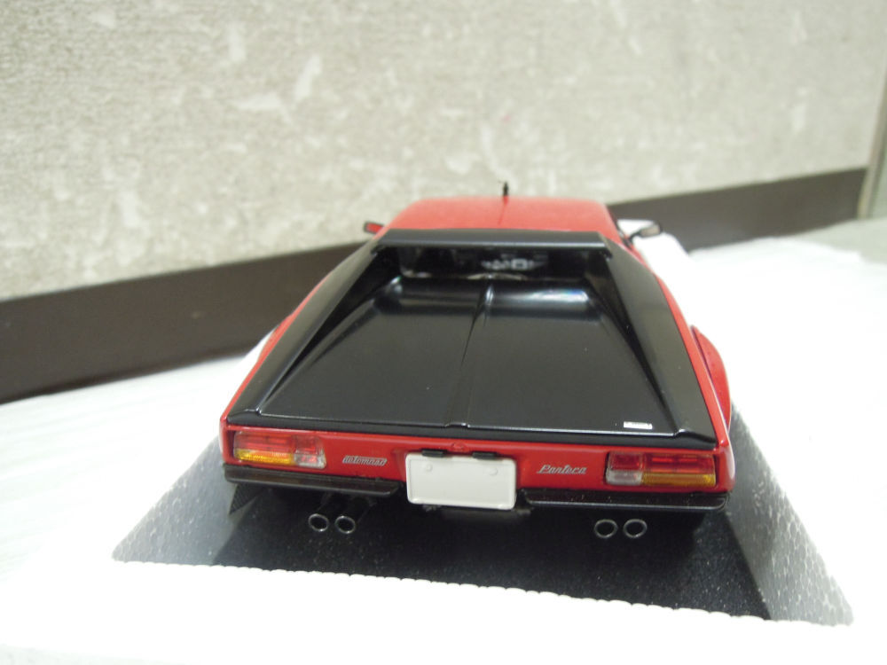 2150) Kyosho 京商 1/18 De Tomaso Pantera デ・トマソ パンテーラ GTS レッド 08852Rの画像3