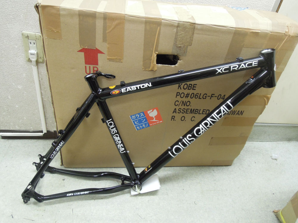 2265) LOUIS GARNEAU ルイガノ XC Race EASTON ULTRALITE 500mm フレーム 箱付き_画像1