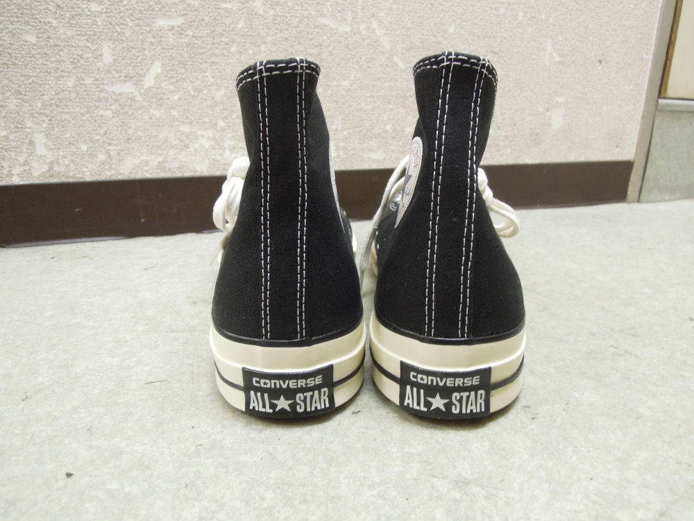 2239) 未使用 CONVERSE ALLSTAR コンバース CT HI BLACK 29cm 142334C ハイカット スニーカー_画像3