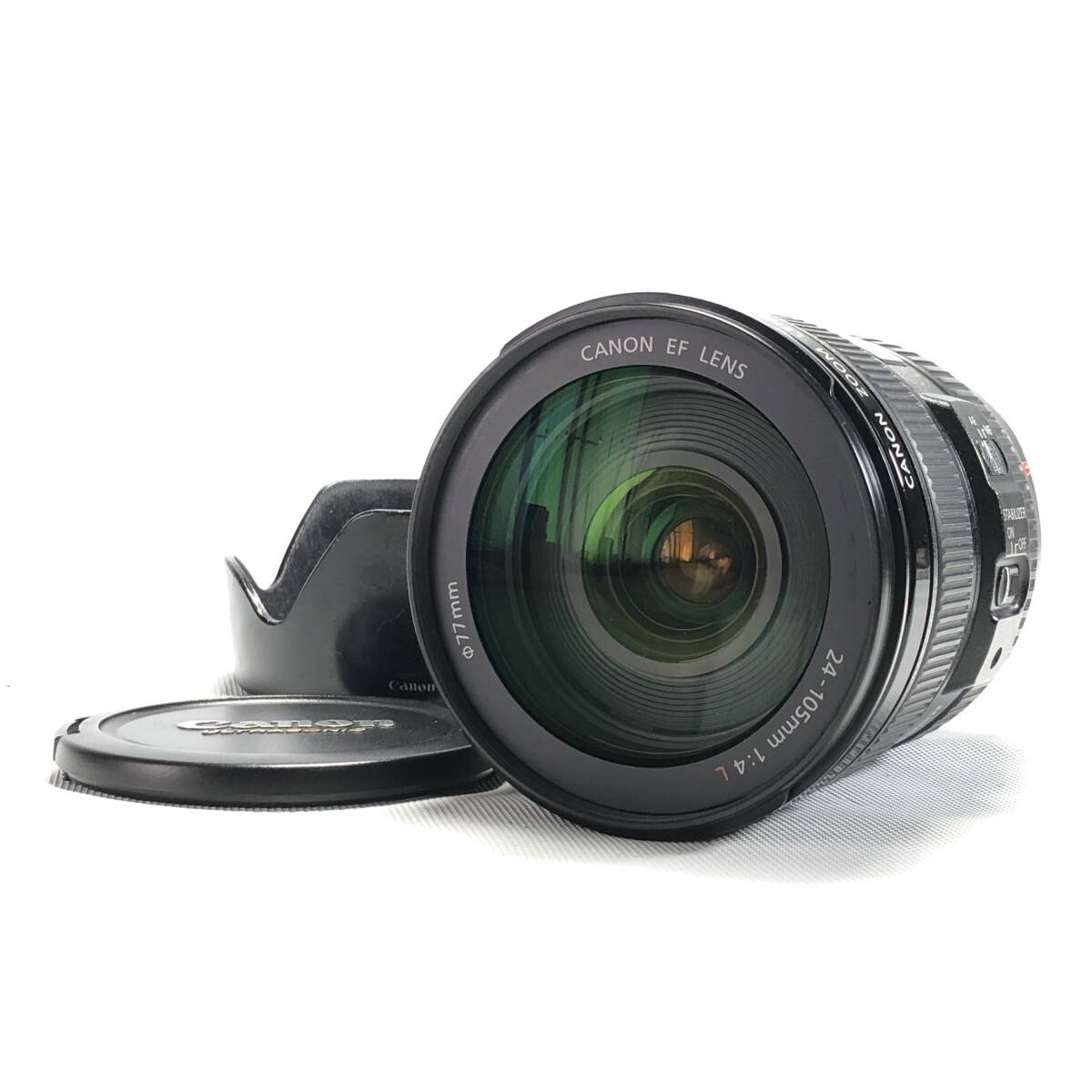 1スタ Canon EF 24-105mm F4 L IS USM キヤノン ズーム レンズ ジャンク品 1円 24E ヱOA4の画像1