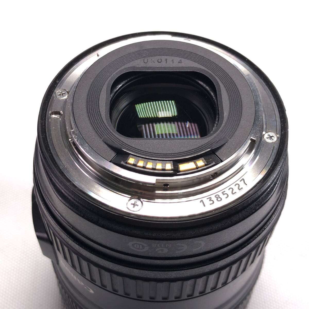 1スタ Canon EF 24-105mm F4 L IS USM キヤノン ズーム レンズ ジャンク品 1円 24E ヱOA4の画像4