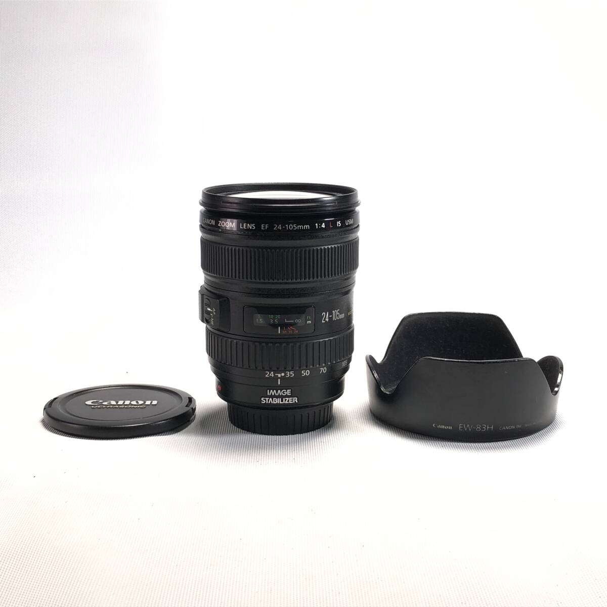 1スタ Canon EF 24-105mm F4 L IS USM キヤノン ズーム レンズ ジャンク品 1円 24E ヱOA4の画像2