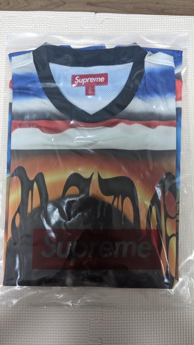 Supreme Maradona Soccer Jersey Multicolor　Lサイズ_画像2