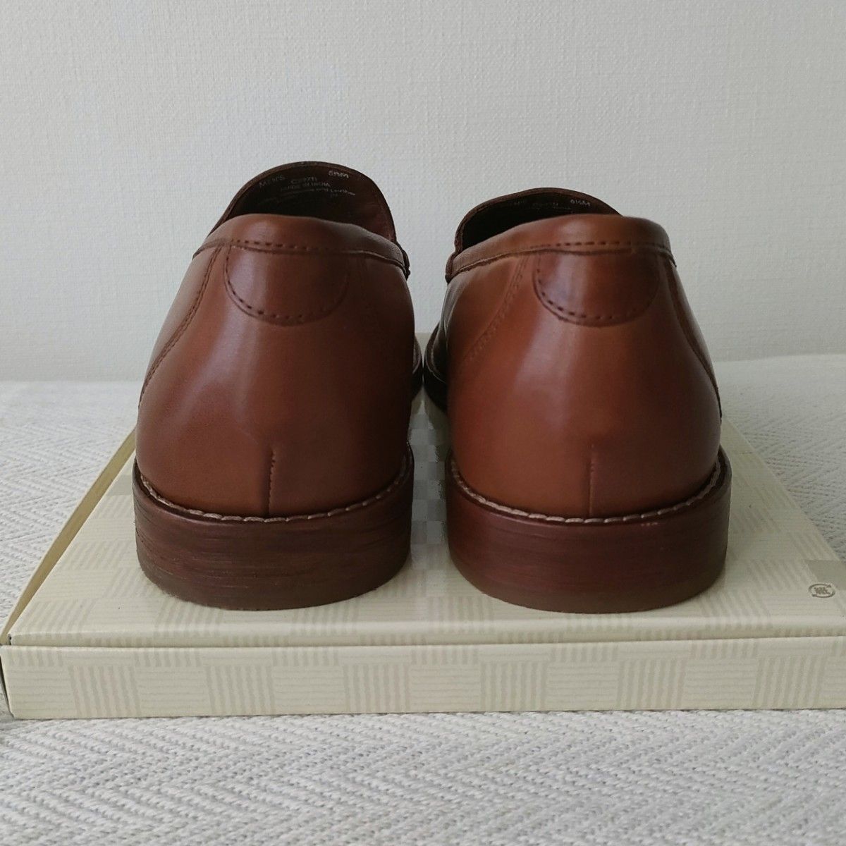【新品未使用】コールハーン COLE HAAN　フェザークラフト グランド ベネチアン メンズ　靴　シューズ　８M（25.5cm）