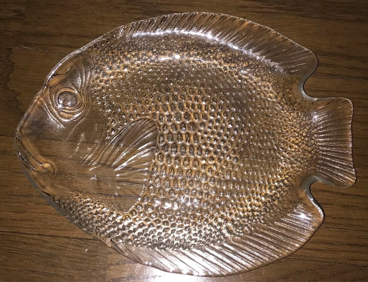 arcoroc アルコロック fish dish 魚型ガラス皿|Yahoo!フリマ arcoroc アルコロック fish dish 魚型ガラス皿|Yahoo!フリマ