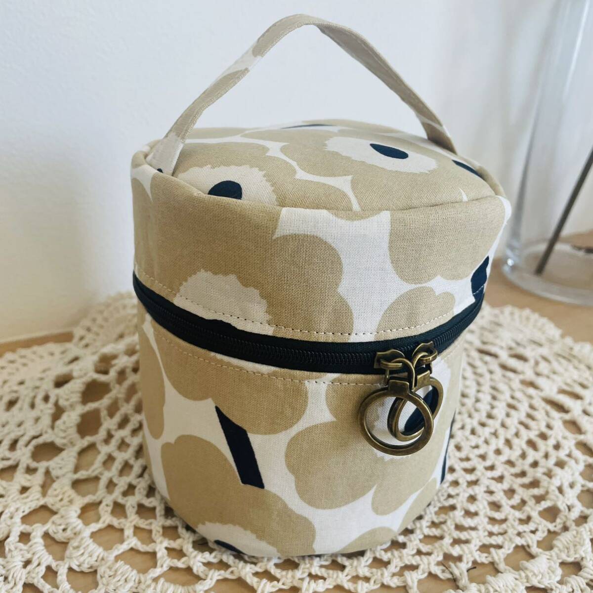  ручная работа Marimekko vanity сумка косметичка косметичка макияж сумка Mini морской еж ko. цвет 