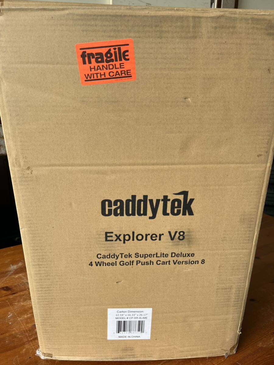Yahoo!オークション - 【新品未使用】Caddytek Explorer V8 Yahoo!オークション - 【新品未使用】Caddytek Explorer V8