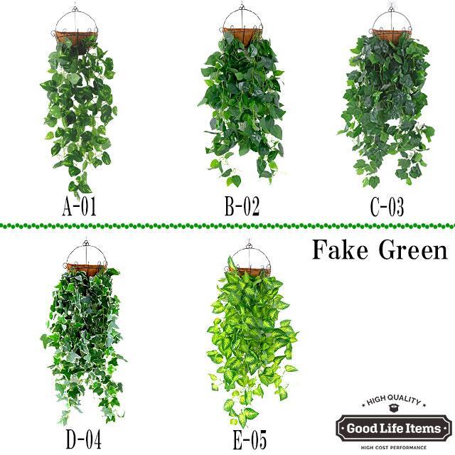 人工観葉植物 フェイクグリーン 壁掛け 光触媒 観葉植物 ポトス アイビー ハンギング グリーン リーフ 屋内インテリア 鉢付き A-01_画像9