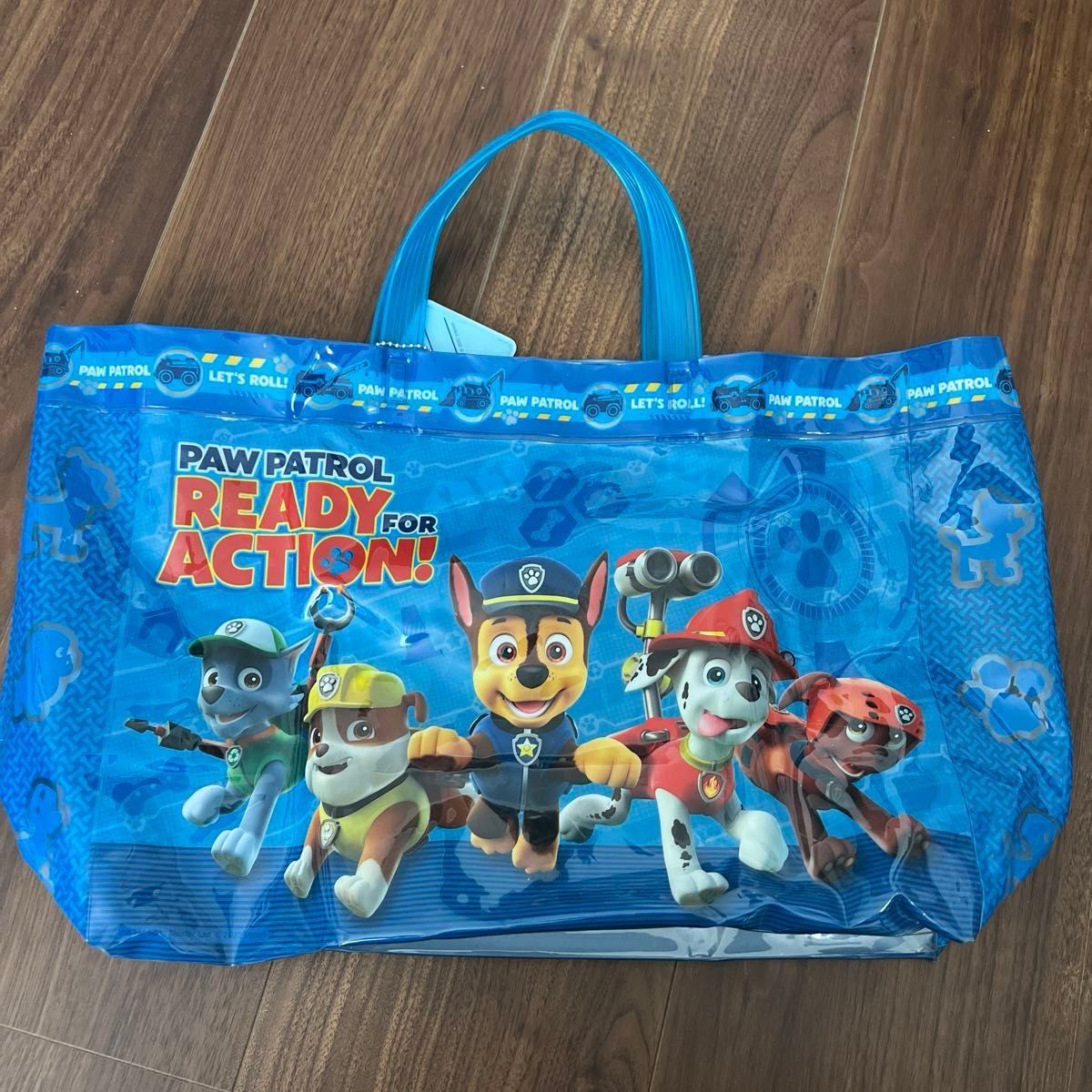 パウパトロール　水泳バッグ　水着　水着入れ　プールバッグ　PAW PATROL