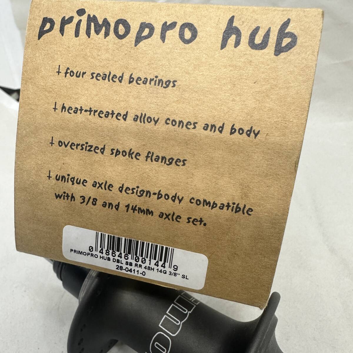 PRIMO / PRO HUB 3/8 REAR 48H NEW retro BMXの画像5