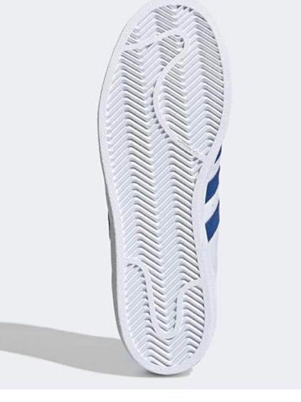 Adidas EE8595 Superstar Running White/College Royal/Running Whi, Japan Domestic Genuine サイズ22.5cmの画像2