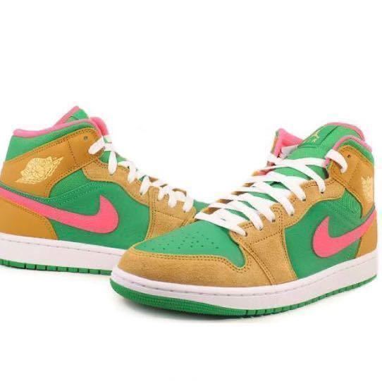 NIKE AIR JORDAN 1 MID SE DX4332-700 ナイキ エア ジョーダン 1 ミッド シーズナブルエディション サイズ26.5㎝_画像1