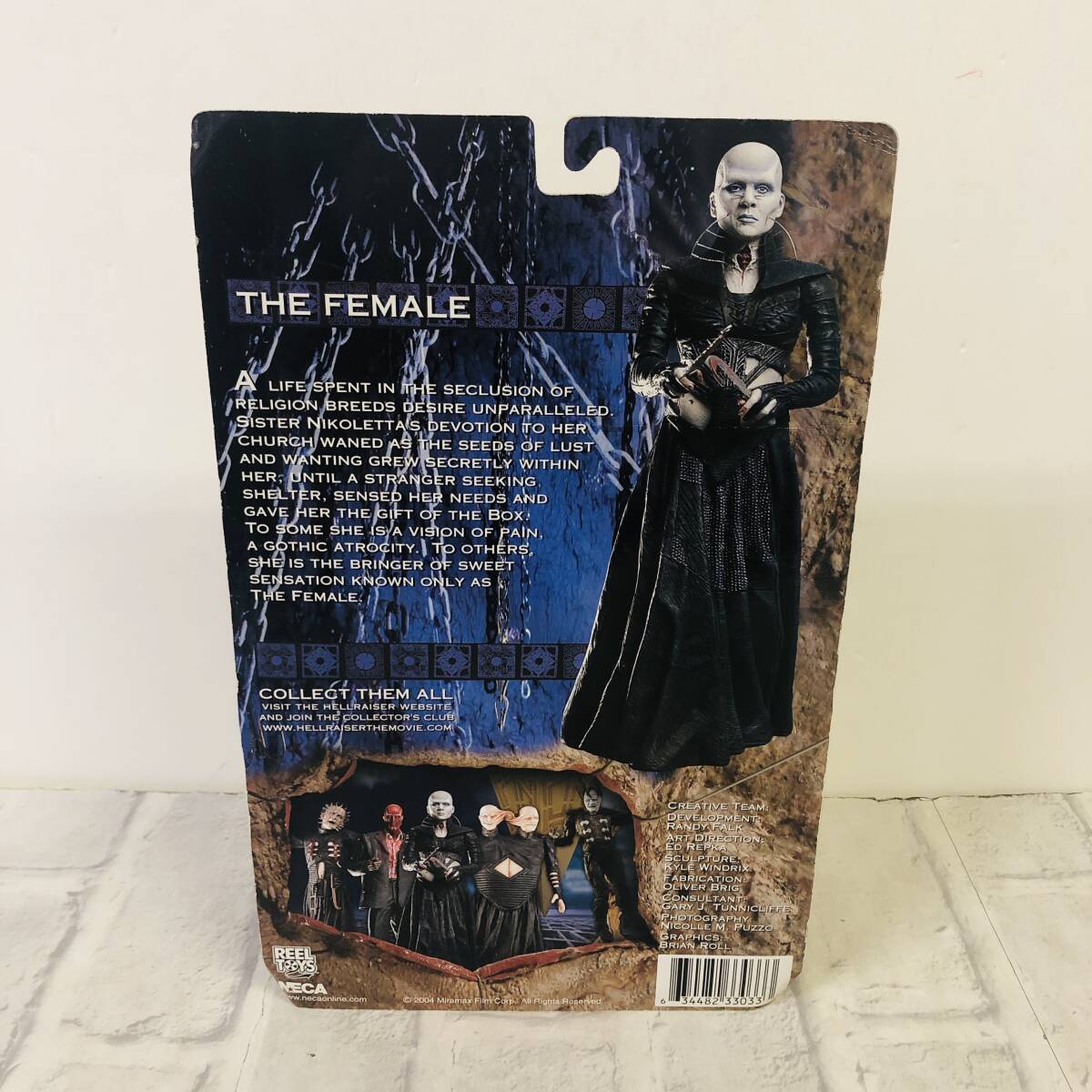 *[ фигурка ]NECA HELLRAISER SERIES THREE FEMALEneka ад Ray The -3fe mail *T05-506S