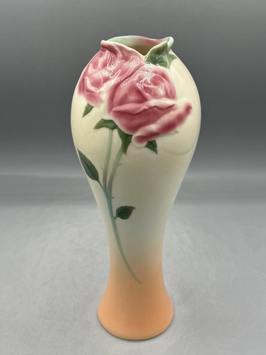FRANZ フランツ コレクション 薔薇 バラ 花瓶 (2)