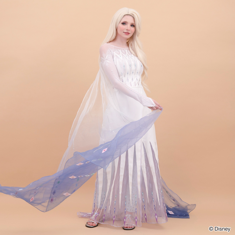 シークレットハニー アナ雪2 精霊 エルサ エピローグ ドレス シークレットハニー アナ雪2 精霊 エルサ エピローグ ドレス