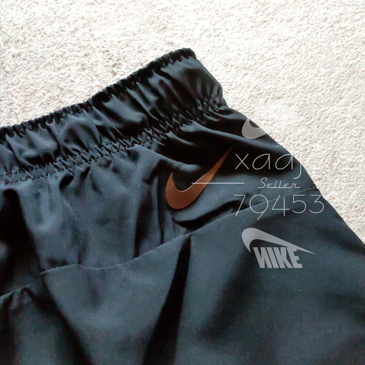 新品 正規品 NIKE ナイキ上下セット Tシャツ ハーフパンツ ロゴ プリント セットアップ NIKE SPORT 白 ホワイト 黒 ブラック M_画像10