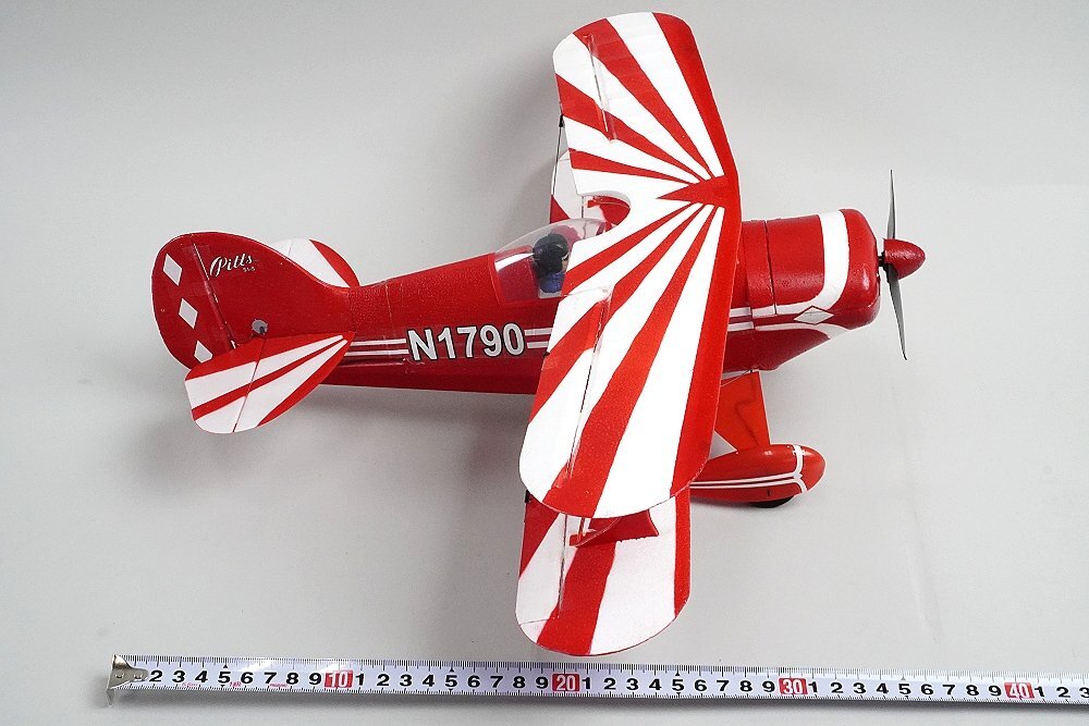 E-flite UMX Pitts S-1S BNF Basic ベーシック 434mm バッテリー付き ※充電器欠品 EFLU5250の画像5