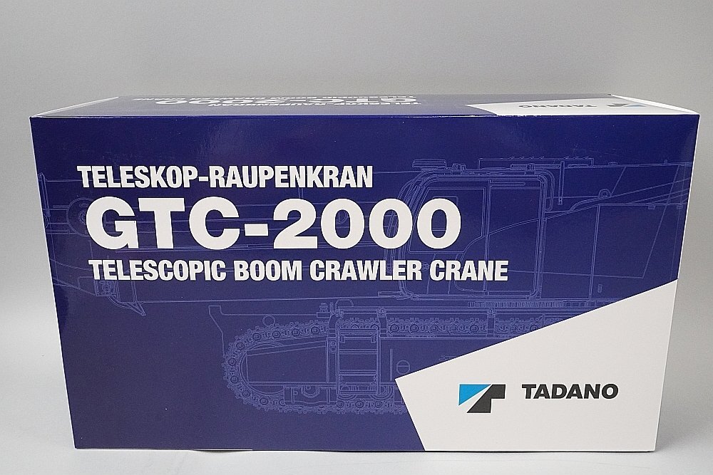  new goods IMC Models 1/50 TADANO tadano GTC-1800EX / GTC-2000 telescopic boom crawler crane heavy equipment / building machine 80-1025 / 31-0252