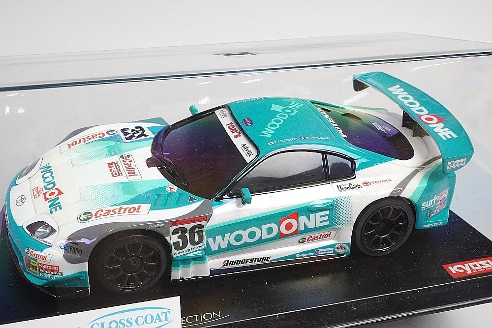 KYOSHO 京商 MINI-Z ミニッツ MR-02RM用 シャーシ ウッドワン トムス スープラ 2004 #36 ボディ MZG303W4の画像1