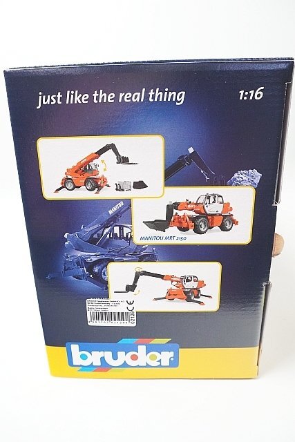 BRUDER ブルーダー 1/16 MANITOU マルチテレスコープ MRT2150セット 02129_画像8