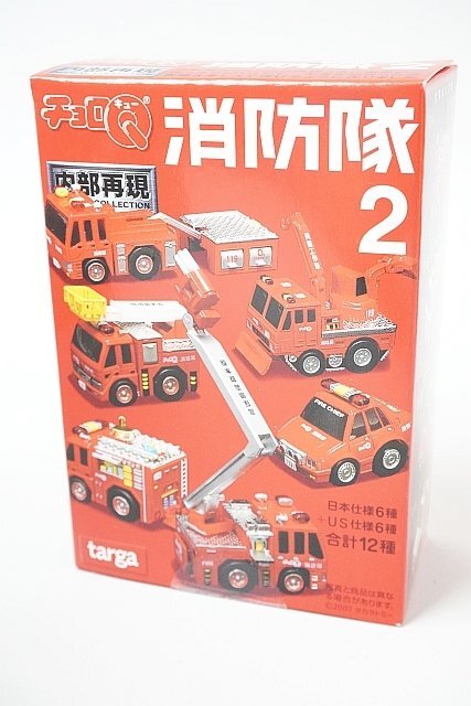 Takara Tommy / targa Choro Q пожаротушение .2 targa специальный specification химия насос машина / fire - chief машина и т.п. 12 штук 1BOX box 