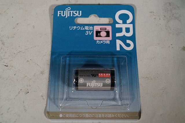 * FUJITSU Fuji tsuuCR2 lithium battery jpy tube shape battery 6 piece set * unopened CR2C(B)