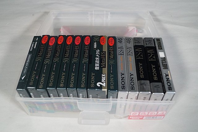 SONY Sony кассетная лента с футляром *14 шт. комплект 