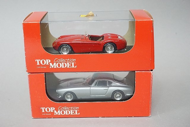 TOPMODEL トップモデル 1/43 Ferrari フェラーリ 250 GT 1959 シルバー / 500 モンディアル 1954 ※外箱相違の画像9