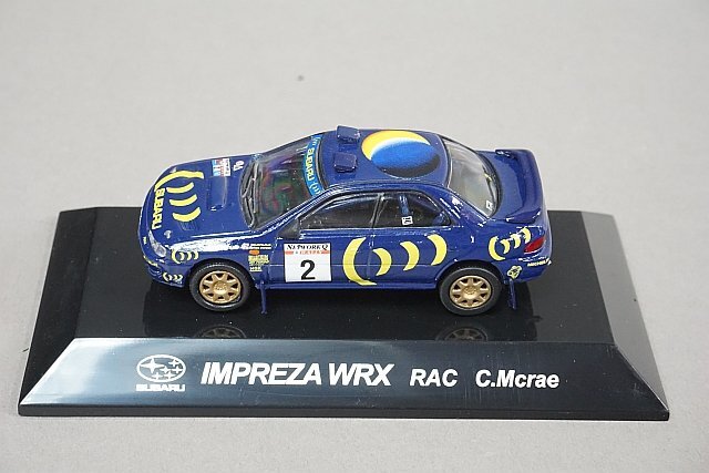 CM'S 1/64 ラリーカーコレクション スバル インプレッサ WRC 2003 グレートブリテン / 1998 モンテカルロ / RAC 3点セット_画像2