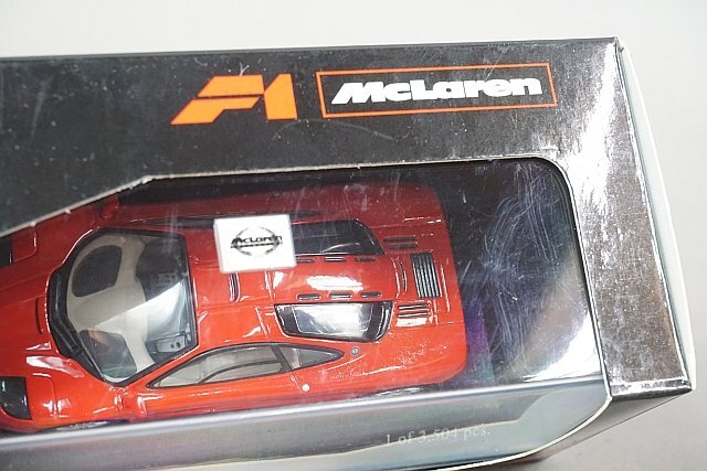ミニチャンプス PMA 1/43 McLaren マクラーレン F1 レッド 530133438の画像5