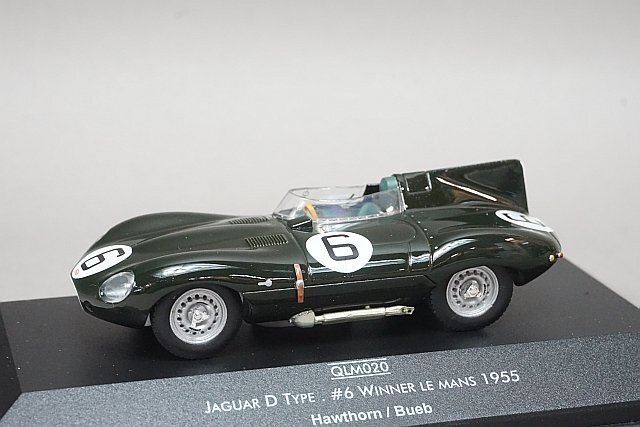Quartzo カルツォ 1/43 JAGUAR ジャガー Dタイプ ルマン LM 優勝 1955 #6 QLM020の画像1