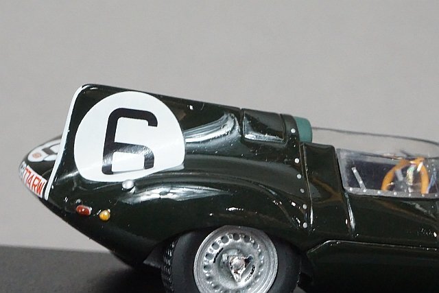 Quartzo カルツォ 1/43 JAGUAR ジャガー Dタイプ ルマン LM 優勝 1955 #6 QLM020の画像3