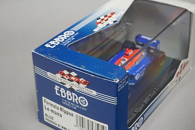 EBBRO エブロ 1/43 フォーミュラニッポン チームルマン SUNOCO 2003 #8 43505の画像4