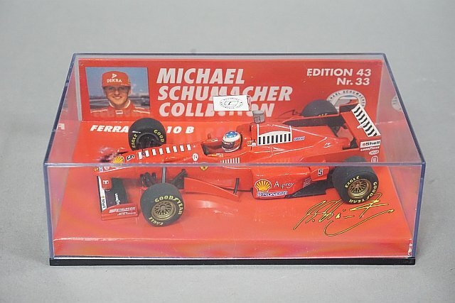 ミニチャンプス PMA 1/43 Ferrari フェラーリ F310B M.シューマッハ 1997 #5 MSC No.33 510974305の画像2